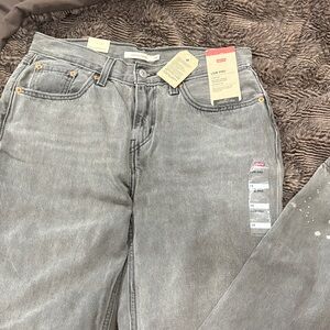 Levi's Light Gray Denim Pants